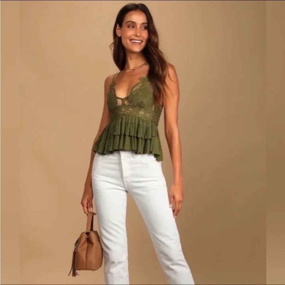 Free People | ‘Adella’ Lace Cami | NWT - Picture 3 of 12